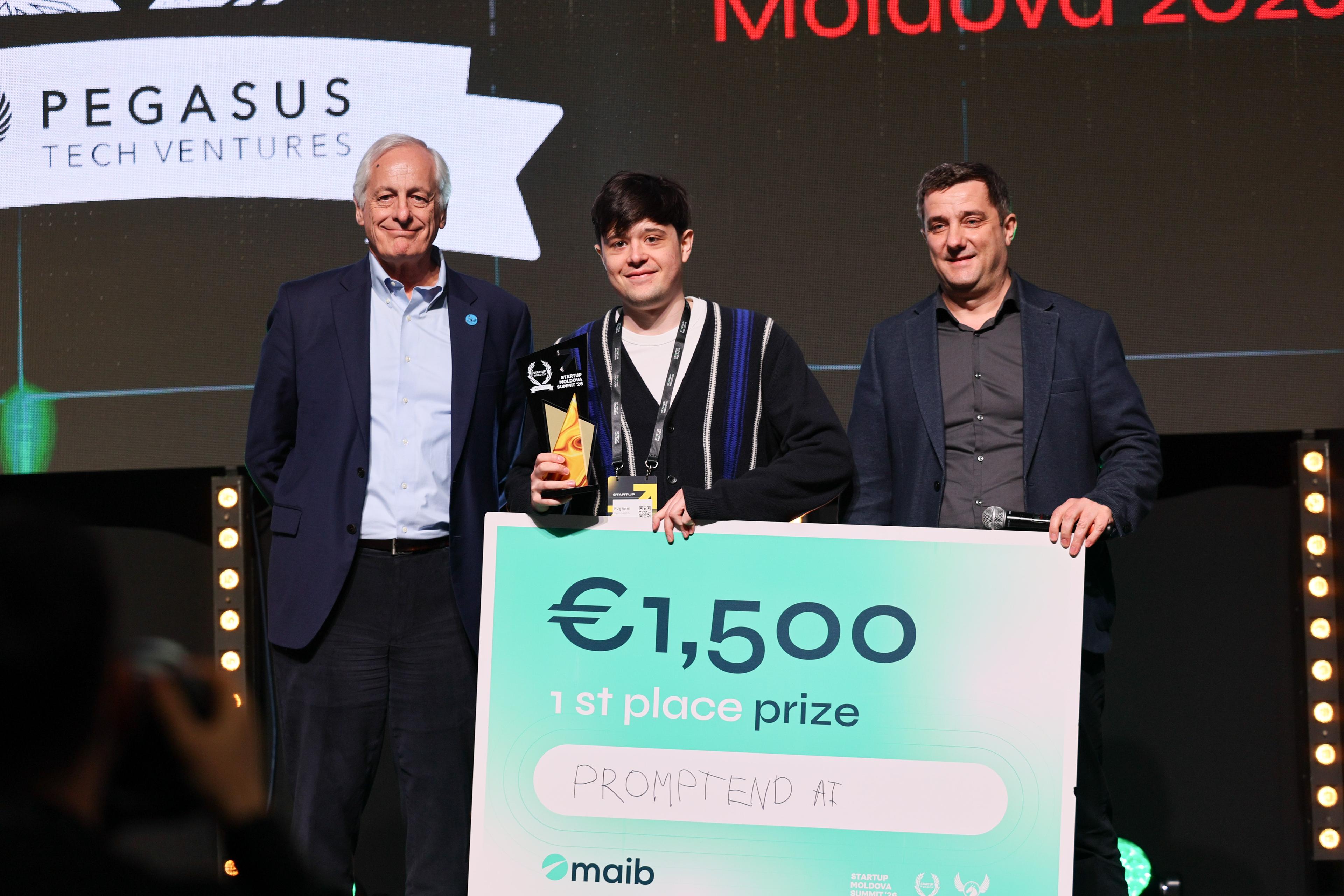 Promptend wins the Startup World Cup Regional.